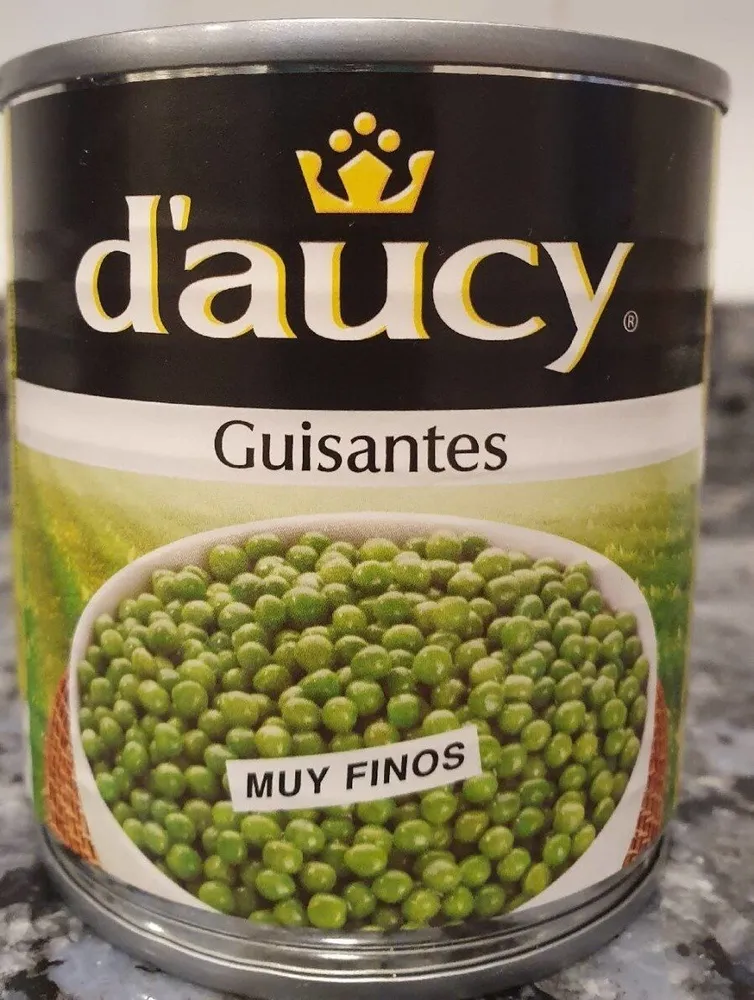 Guisantes muy finos