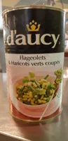 Flageolets et haricots verts coupés