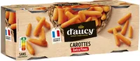 Carottes extra fines d'aucy cart.3x130g