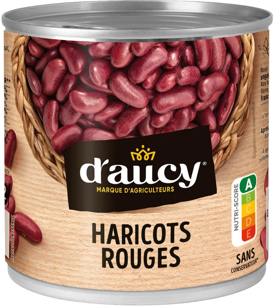 Haricots rouges d'aucy 250g