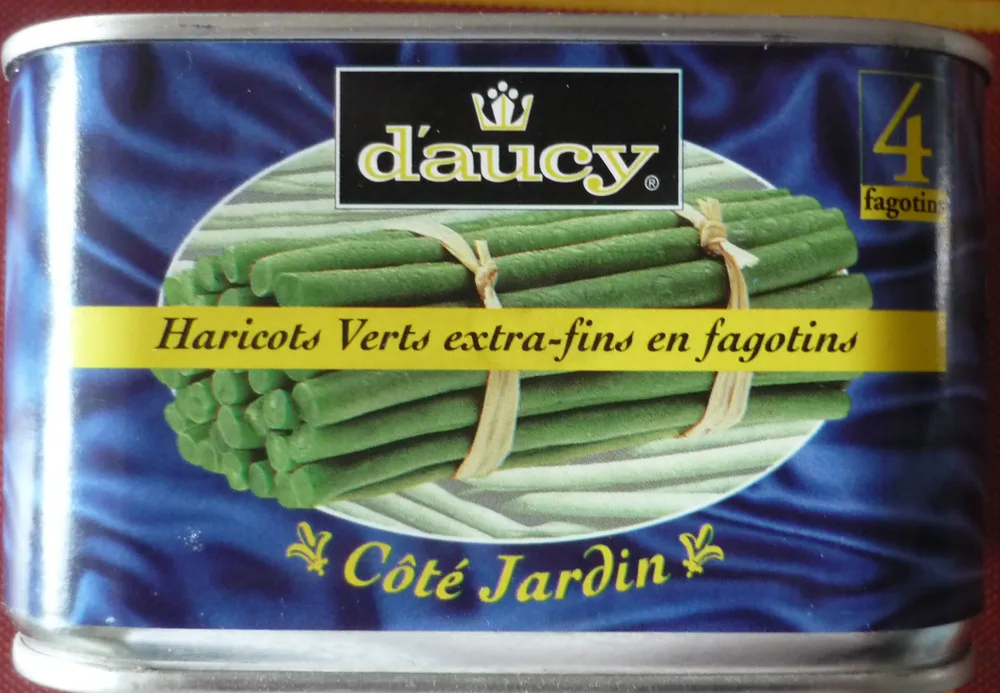 Haricots Verts extra-fins en fagotins (4 fagotins)
