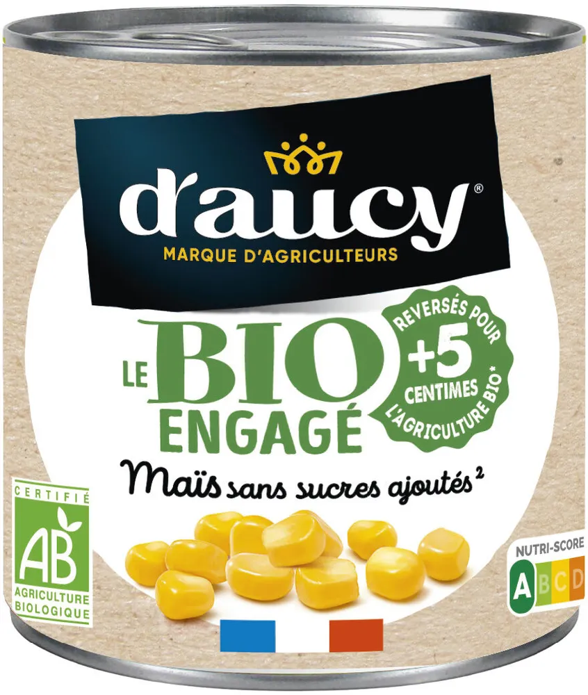 Maïs Bio engagé d'aucy 285g