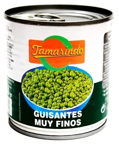 Guisantes muy finos