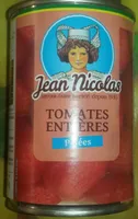 Tomates entières pelées