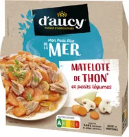 Matelote de thon et petits légumes Plat de la mer d'aucy 300g