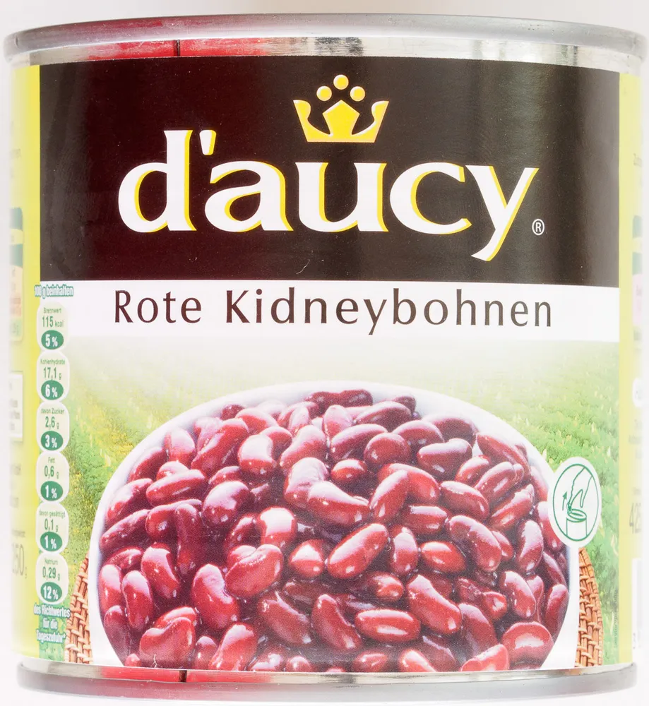 Rote Kidneybohnen