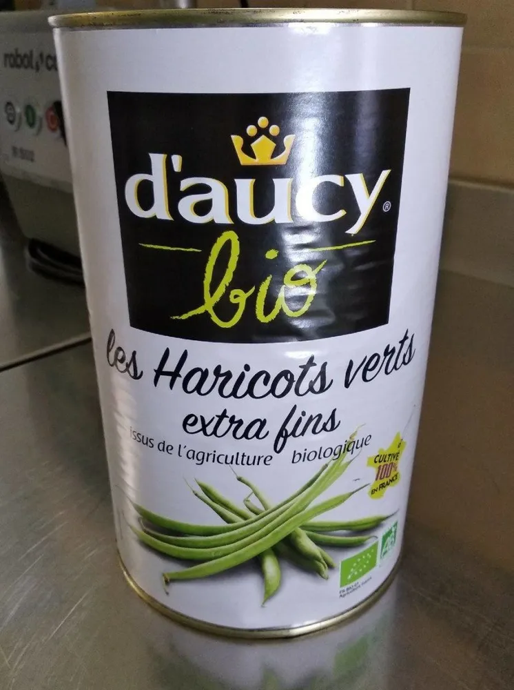 Haricots verts extra fins BIO