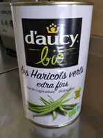 Haricots verts extra fins BIO