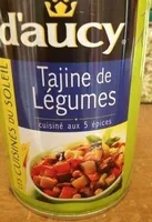 Tajine de légumes cuisiné aux 5 épices