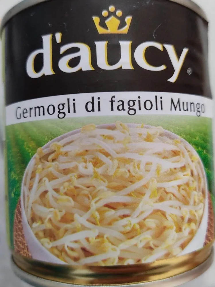 Germogli di fagioli mungo
