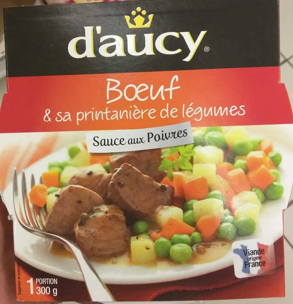 Boeuf & sa printanière de légumes