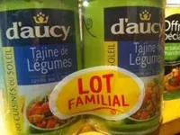 Tajine de légume (lot familial)