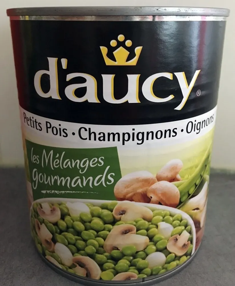 Les mélanges gourmands Pois Champignon Oignon