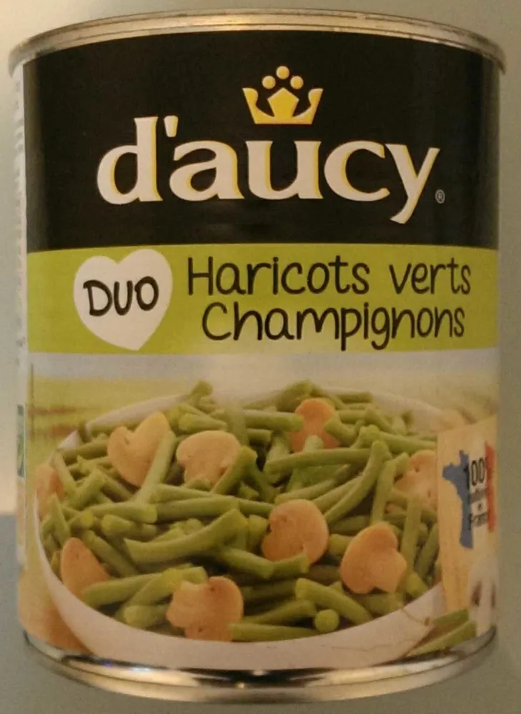 Duo Haricots verts Champignons