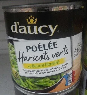 Poêlée Haricots verts au beurre persillé