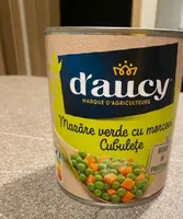 Cubes petit pois carottes