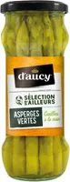 Asperges vertes cueillies main Sélection d'ailleurs d'aucy 185g