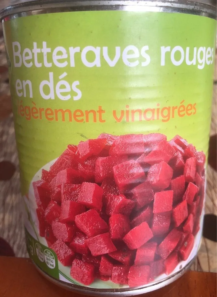 Bettraves rouge en dés