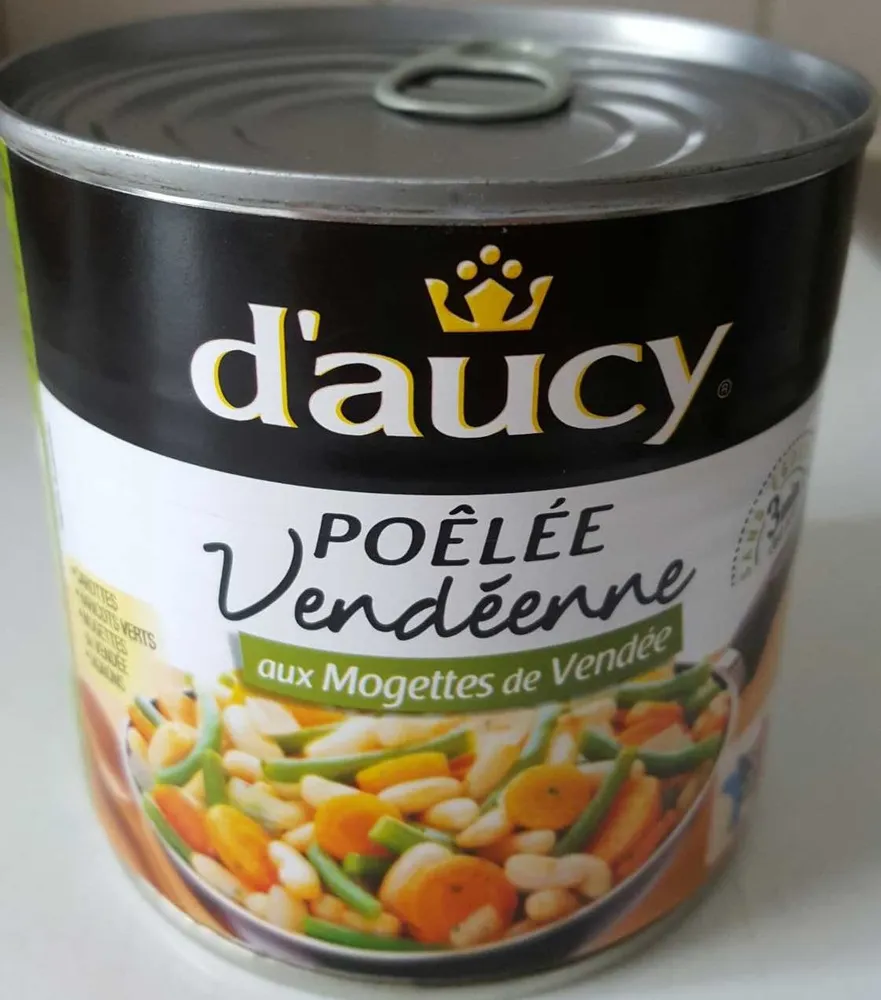 Poêlée vendéenne aux mogettes de Vendée