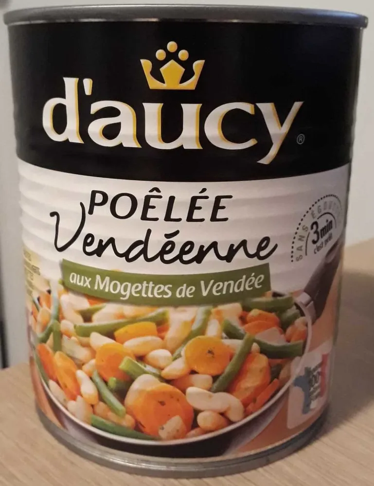 Poêlée Vendéenne aux Mogettes de Vendée