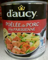 D'aucy Poêlée de porc à la parisienne 290 g