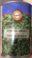 Epinards haches