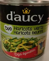 Duo haricots verts / beurre