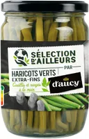 Haricots verts ext.fins cueillis rangés main Sél.ailleurs d'aucy 280g