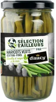 Haricots verts ext.fins cueillis rangés main Sél.ailleurs d'aucy 180g