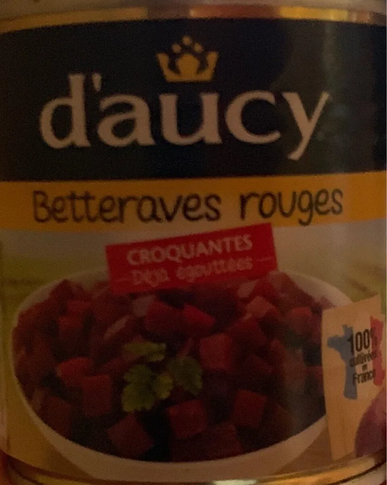 Bettraves rouges