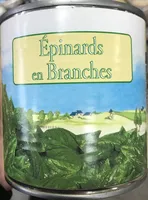 Épinards en branches