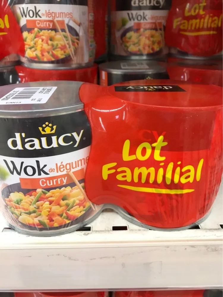 Wok de legumes au curry