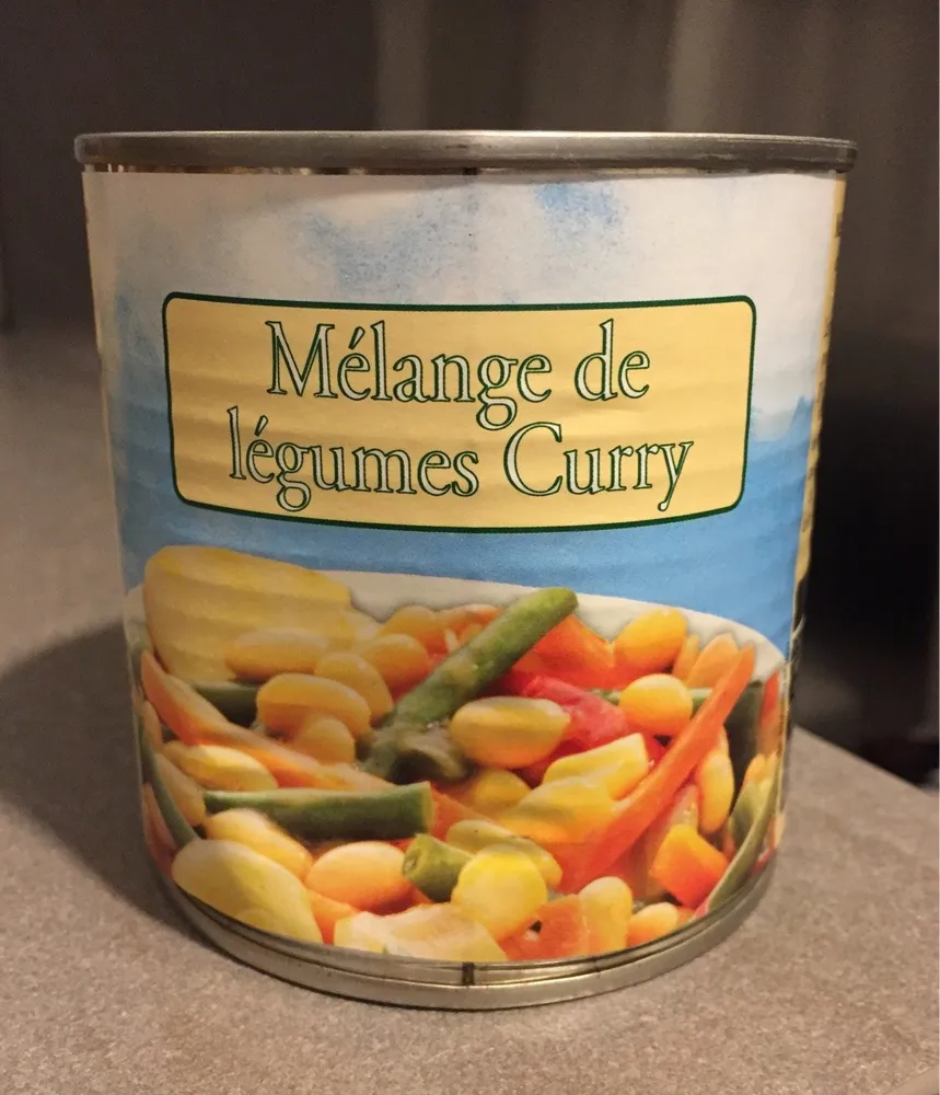 Mélange de légumes Curry