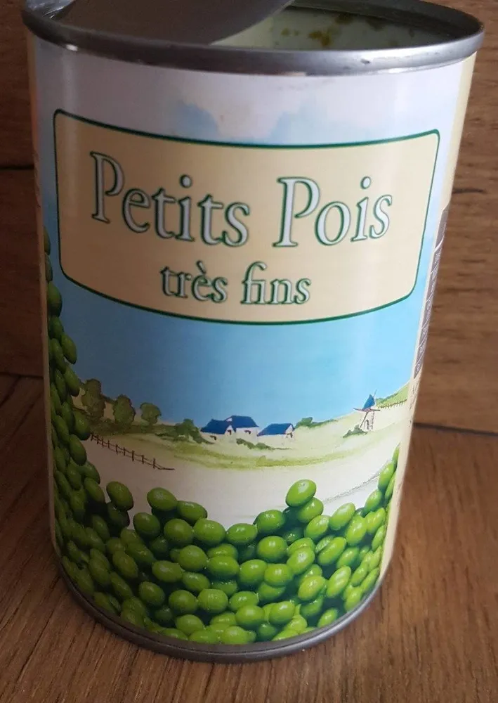 Petits pois très fins