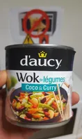 Wok de légumes Coco et Curry