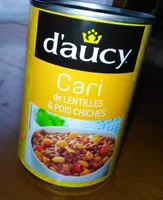 Cari de Lentilles & Pois chiches