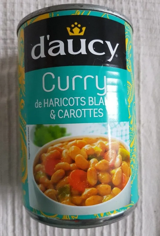 Curry de haricots blancs & carottes
