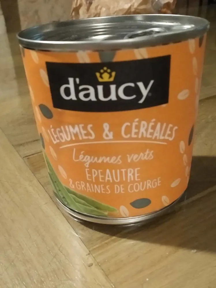Légumes verts épeautre graines de courge