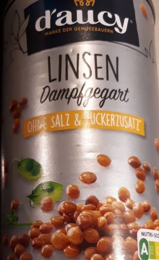 Linsen Dampfgegart