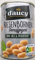 Riesenbohnen dampfgegart