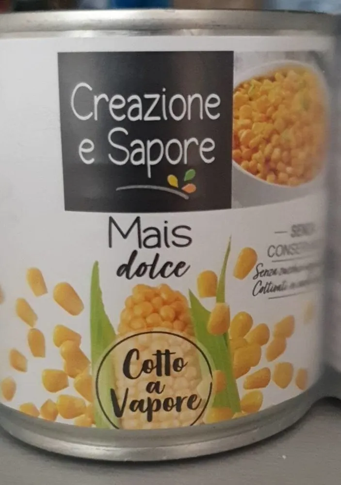 Mais dolce cotto a vapore