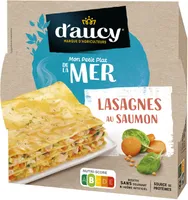 Lasagnes au saumon Plat de la mer d'aucy 300g