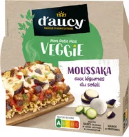 Moussaka aux légumes du soleil Plat Veggie d'aucy 300g