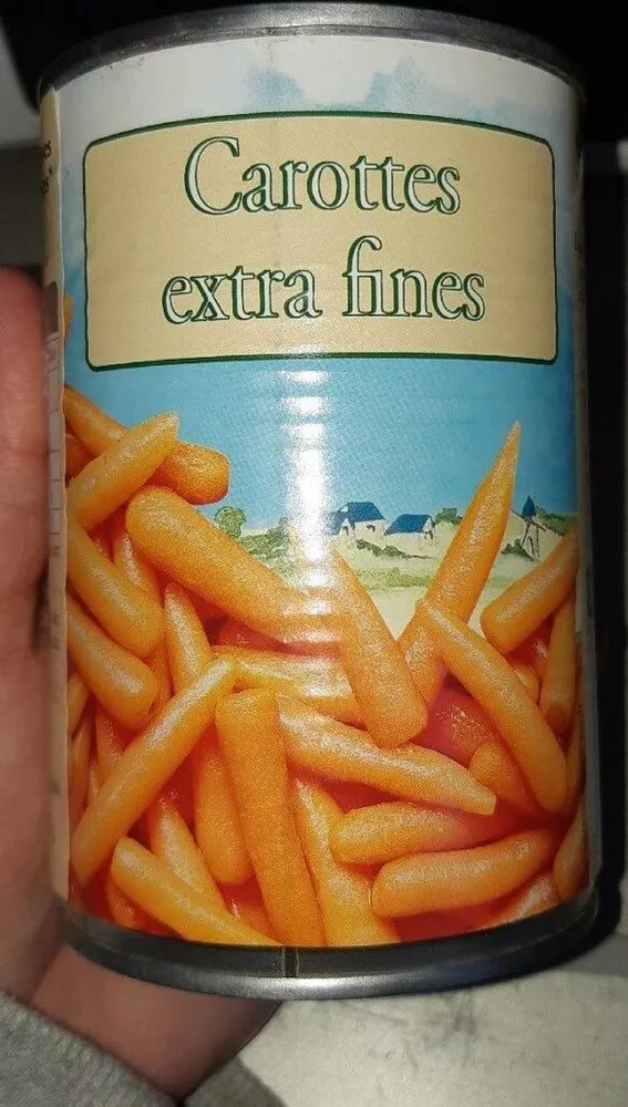 Carottes extra fines