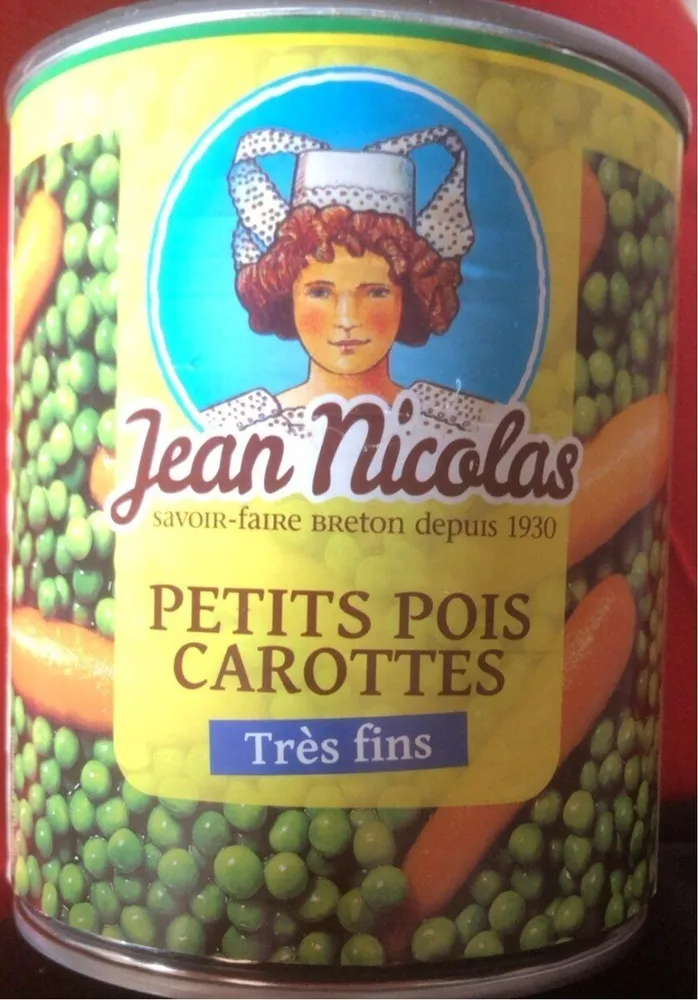 Petits poids carottes très fins