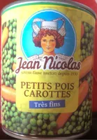 Petits poids carottes très fins