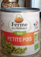 Petits pois ferme de l'abbaye