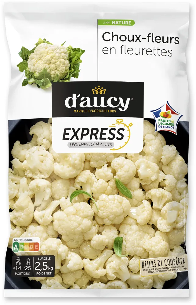 Choux fleurs cee2 exp dy 2.5kg