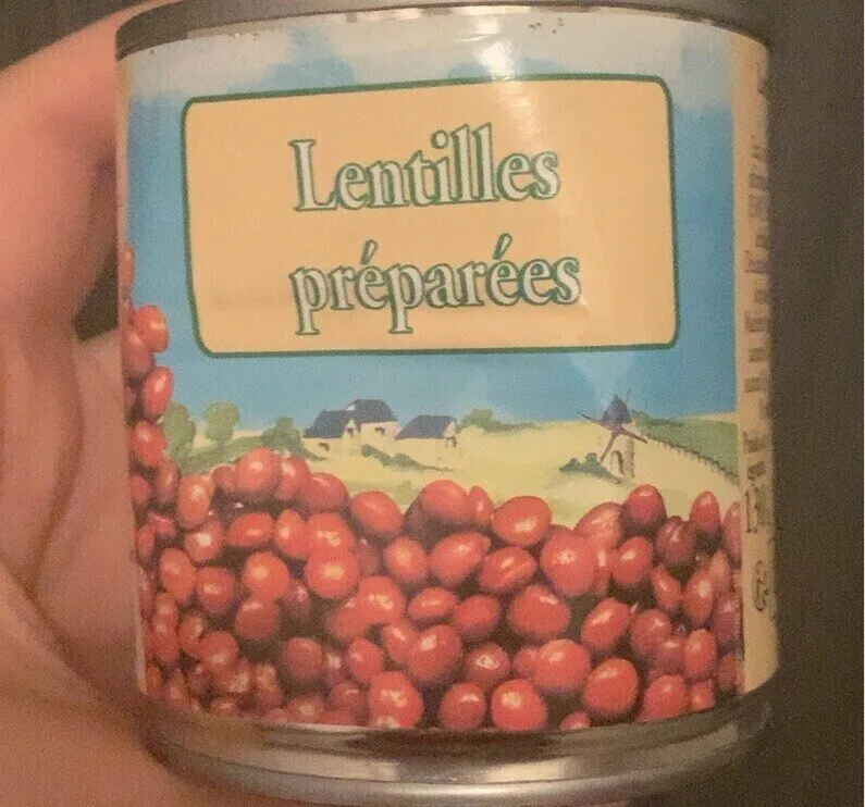 Lentille préparées