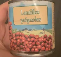 Lentille préparées